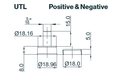 bateria de plomo positivo y negativo